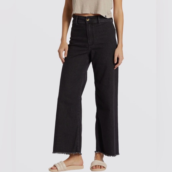Billabong Denim - Billabong Free Fall High-Waist Black Jeans